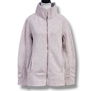 THREAD & SUPPLY | HIGH MOCK NECK FULL ZIP FLEECE JACKET - NWOT!